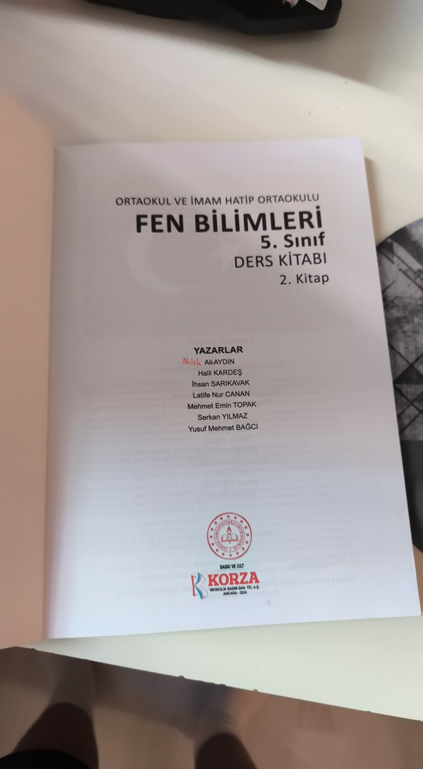 Fen Bilimleri 5. Sınıf Meb - Görsel 5