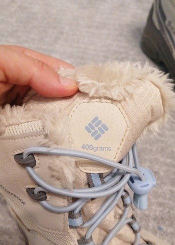 Columbia Erkek kız Outdoor Kayak Botu Bej Gri 34 numara - Görsel 3