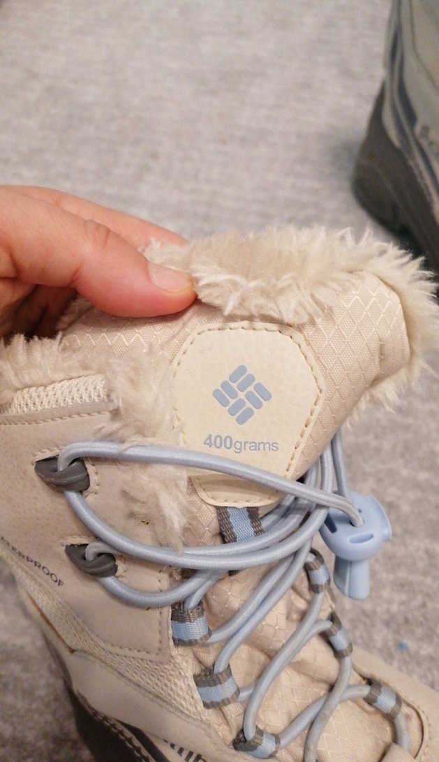 Columbia Erkek kız Outdoor Kayak Botu Bej Gri 34 numara - Görsel 3