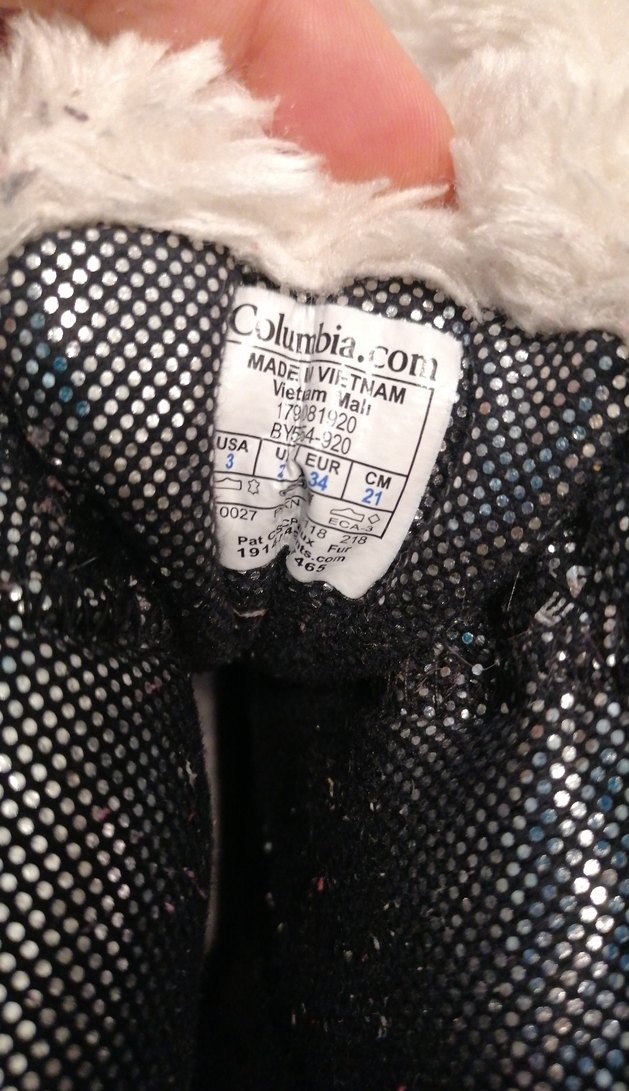 Columbia Erkek kız Outdoor Kayak Botu Bej Gri 34 numara - Görsel 4