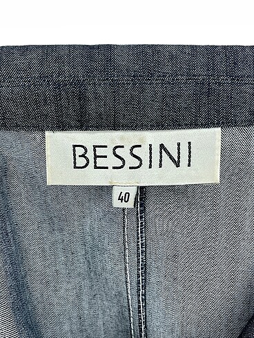 40 Beden çeşitli Renk Bessini Kot Ceket %70 İndirimli.