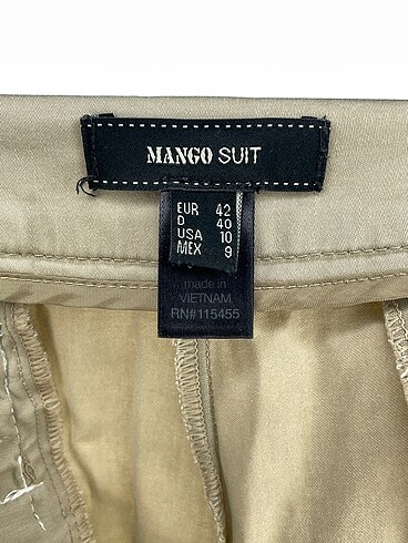 42 Beden çeşitli Renk Mango Düz Kesim %70 İndirimli.