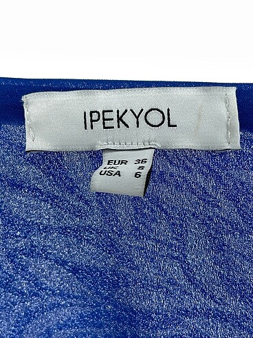 36 Beden mavi Renk ipekyol Kısa Elbise %70 İndirimli.