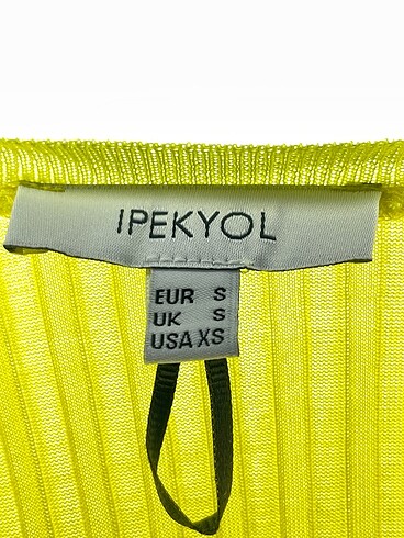 s Beden sarı Renk ipekyol Bluz %70 İndirimli.