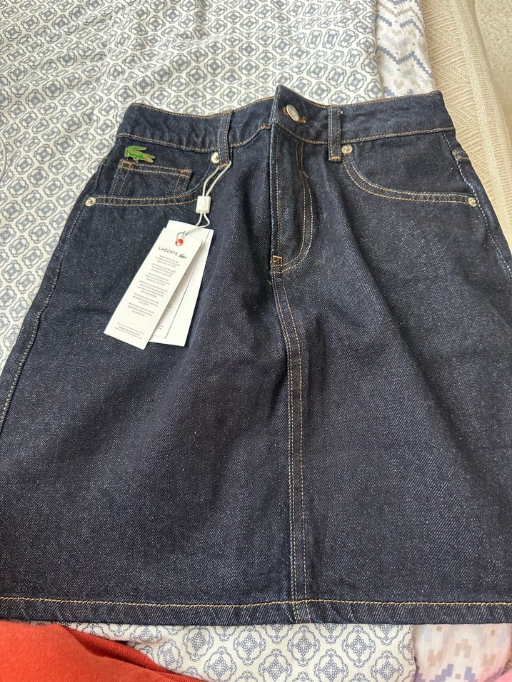 Lacoste Koyu Mavi Denim Jean — görsel 2/5