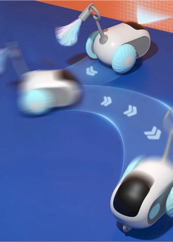 Tüylü Oyuncaklı Beyaz Kedi Oyuncağı - Görsel 4