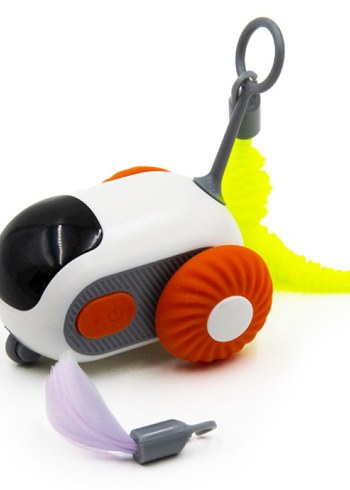 Tüylü Oyuncaklı Beyaz Kedi Oyuncağı - Görsel 7