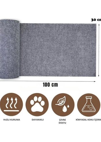 Yapıştırılabilir Kedi Tırmalama Matı - Görsel 2