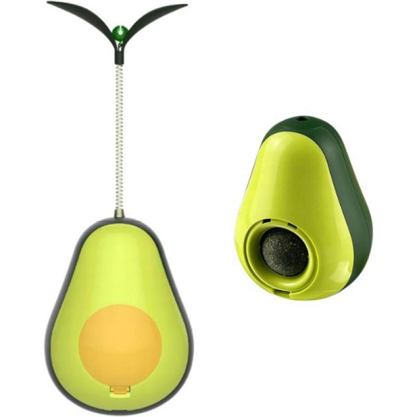 Avokado Kedi Oyuncağı  Naneli ve Mamalı - Görsel 2