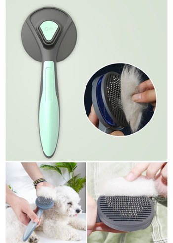 Otomatik Temizlenen Kedi Köpek Tarağı - Görsel 4