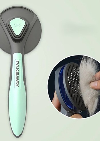 Otomatik Temizlenen Kedi Köpek Tarağı - Görsel 5