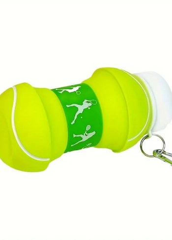 Diğer Tenis Topu Tasarımlı Akordiyon Su Şişesi
