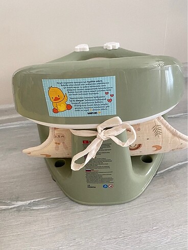 Beden Renk Vakumlu Bebek Banyo/Mama Oturağı