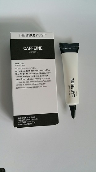 The inkeylist caffeine göz serumu