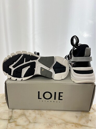 38 Beden siyah Renk Loie İstanbul alisa sneakers