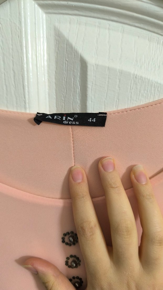 Pembe Mini Baskılı Dar Kesim Kadın Pantolon - Görsel 3