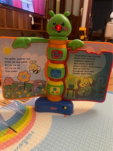 Fisher price eğitici masalcı tırtıl