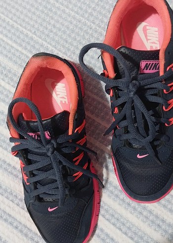 Pembe Siyah Kadın Spor Ayakkabı - Görsel 6