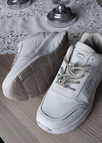 Beyaz Kadın Spor Ayakkabı - Görsel 7