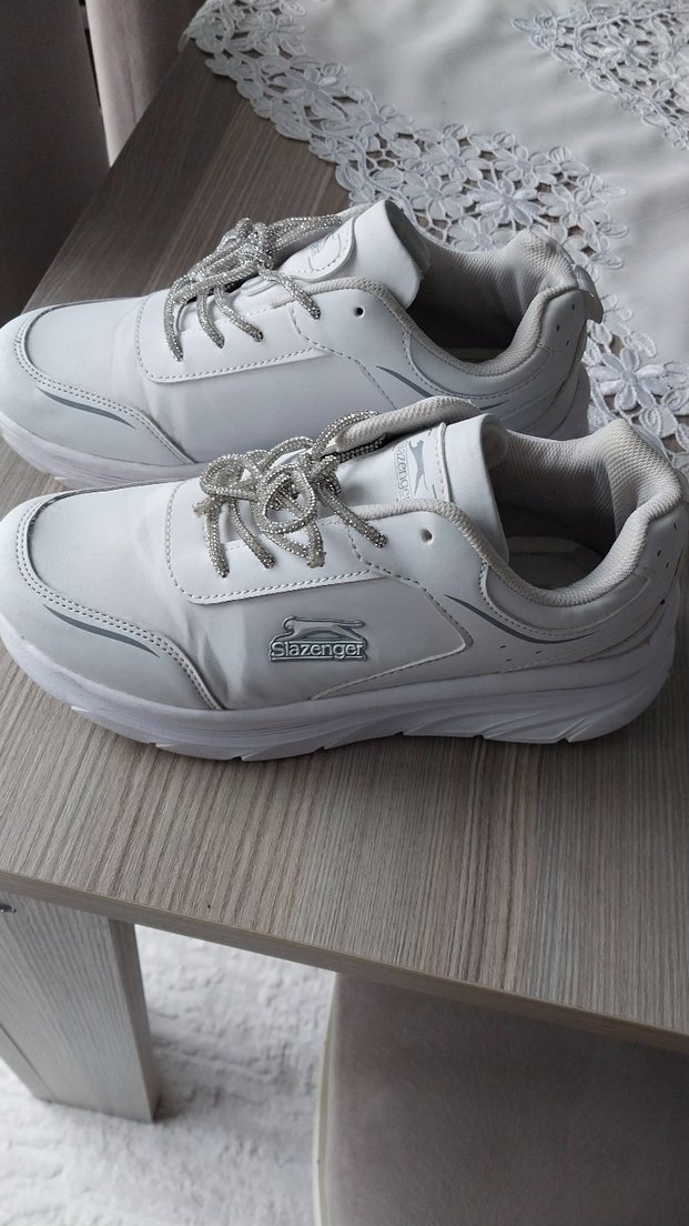 Beyaz Kadın Spor Ayakkabı - Görsel 2