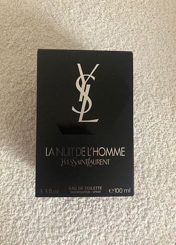 Beden orjinal YSL la nuit de L'homme 100 ml