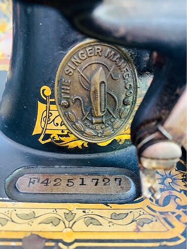 ANTİKA SİNGER DİKİŞ MAKİNASI - Görsel 4