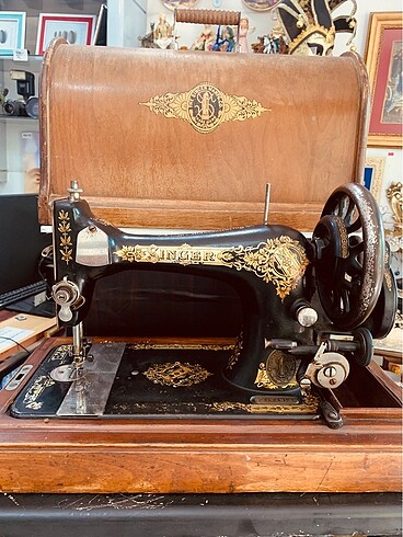 ANTİKA SİNGER DİKİŞ MAKİNASI - Görsel 8