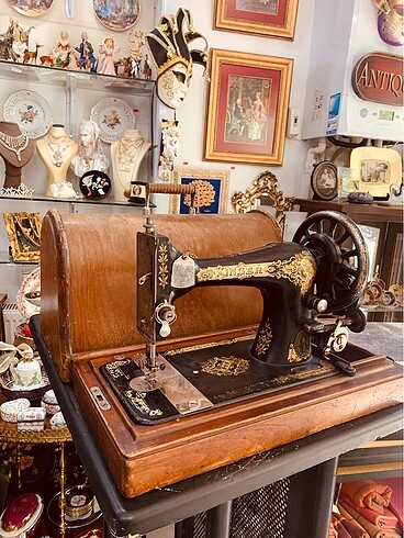 ANTİKA SİNGER DİKİŞ MAKİNASI - Görsel 9