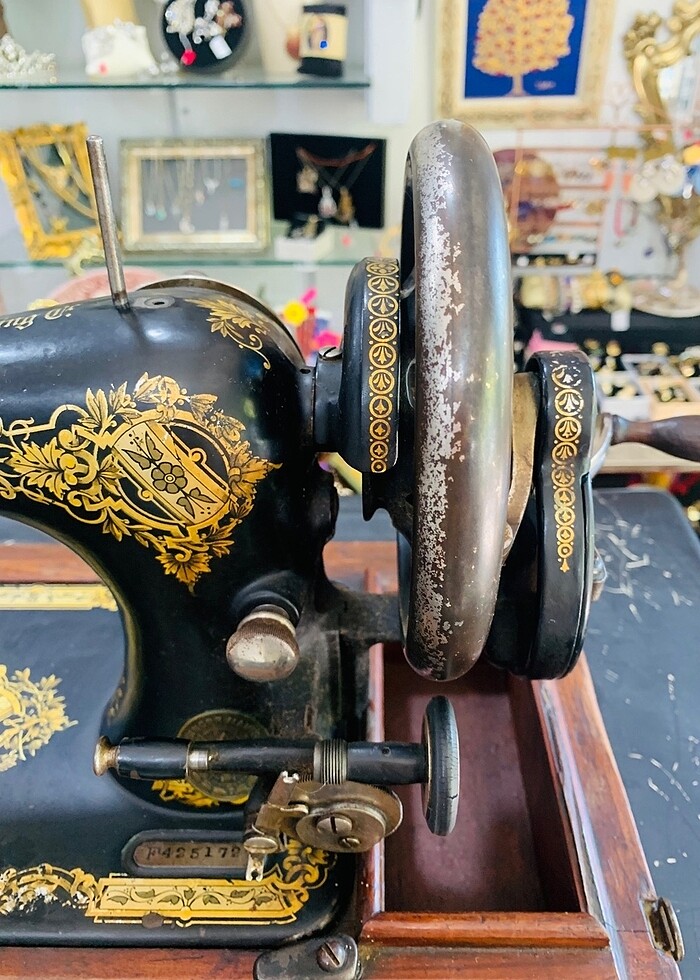 ANTİKA SİNGER DİKİŞ MAKİNASI - Görsel 5