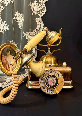 ANTİKA ÇEVİRMELİ TELEFON - Görsel 4