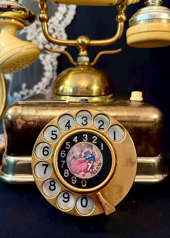 ANTİKA ÇEVİRMELİ TELEFON - Görsel 2