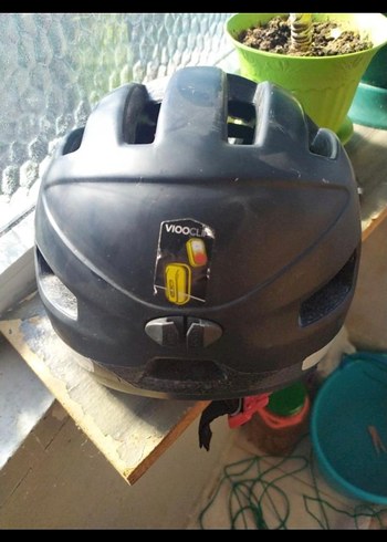 Gri Biker Motosiklet Kaskı Velcro Kayışlı - Görsel 5