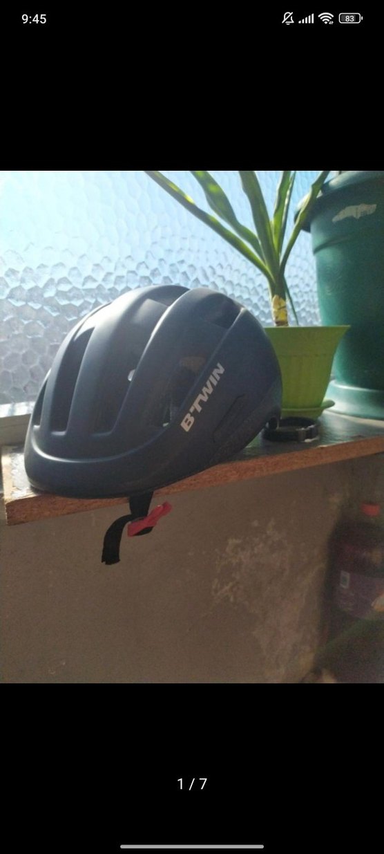 Gri Biker Motosiklet Kaskı Velcro Kayışlı - Görsel 2