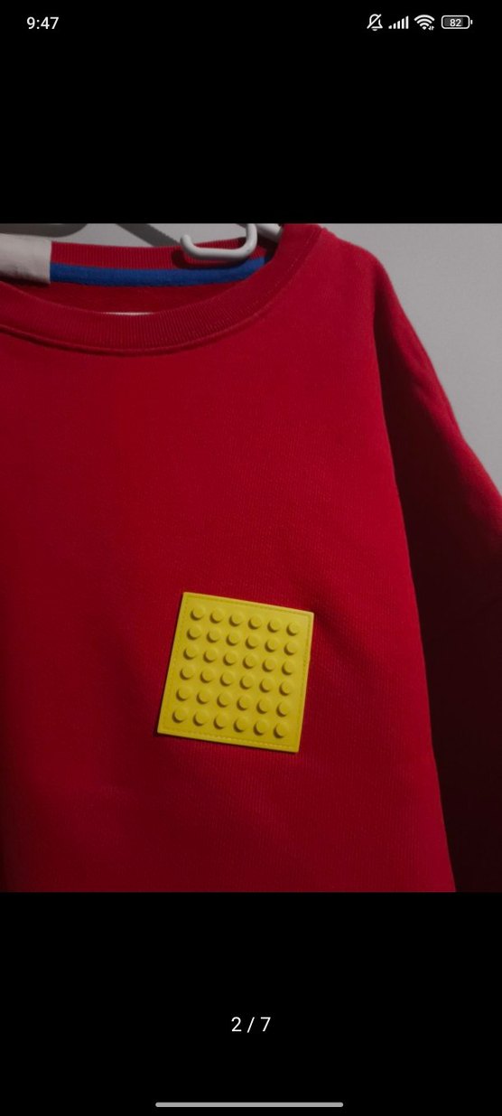 Levi's Erkek Kırmızı Bisiklet Yaka Sweatshirt - Görsel 3