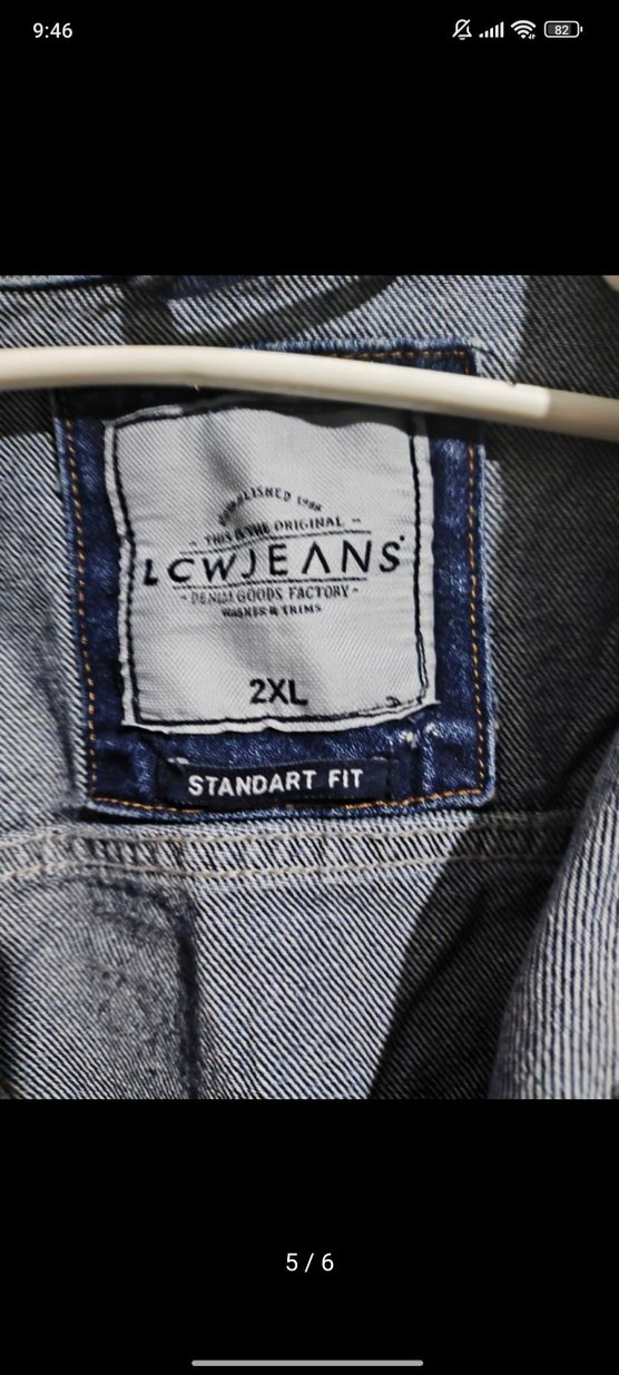 Erkek Lacivert Kot Ceket - Görsel 5