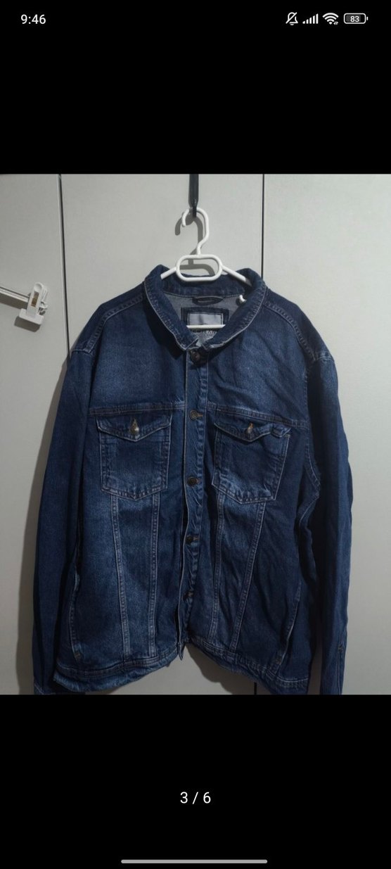 Erkek Lacivert Kot Ceket - Görsel 3