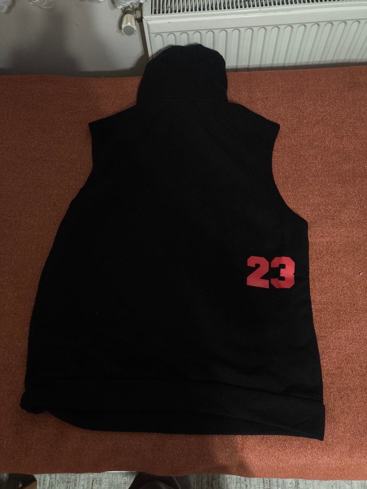 Kapüşonlu Siyah Erkek  Sweatshirt - Görsel 2