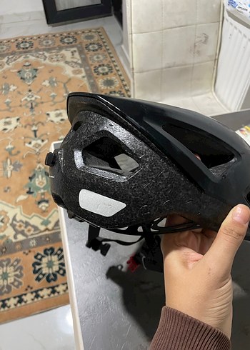 Kilitli Siyah Biker Motosiklet Kaskı - Görsel 3