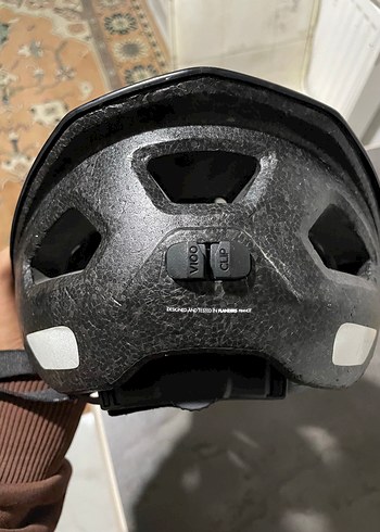 Kilitli Siyah Biker Motosiklet Kaskı - Görsel 4