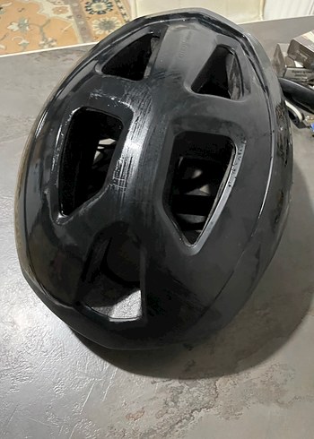 Kilitli Siyah Biker Motosiklet Kaskı - Görsel 2