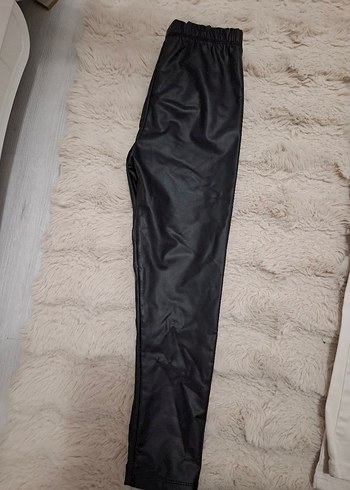 kız çocuk pantolon  deri - Görsel 5