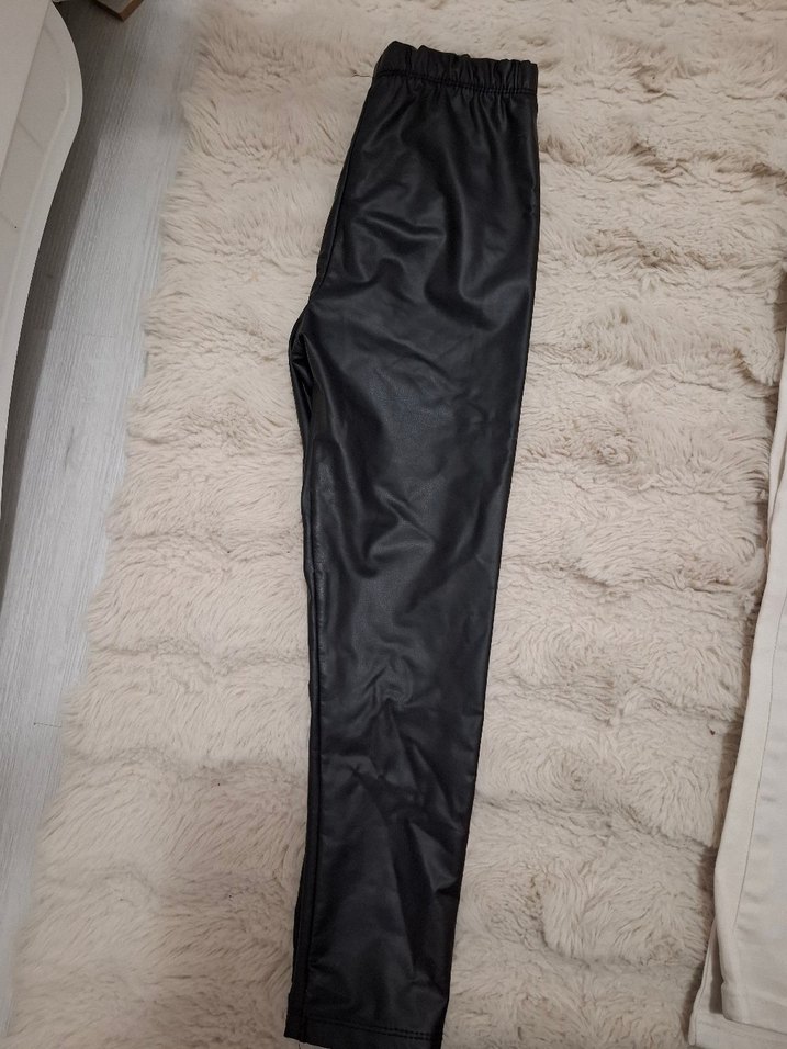 kız çocuk pantolon  deri - Görsel 5