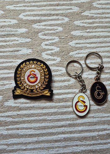 Galatasaray Rozet ve Anahtarlık