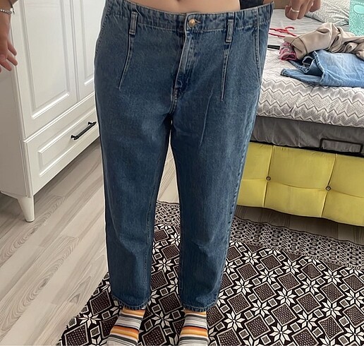 xl Beden mavi Renk pantolon