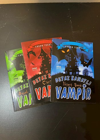Beyaz Kanatlı Vampir set 2,3 ve 4. kitaplar
