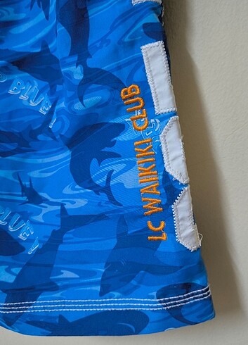 Köpekbalığı desenli Mavi Deniz Havuz Şortu - Görsel 3