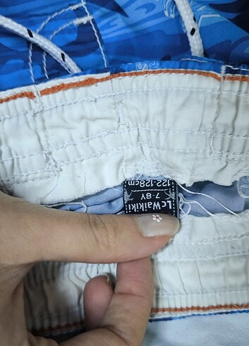 Köpekbalığı desenli Mavi Deniz Havuz Şortu - Görsel 5