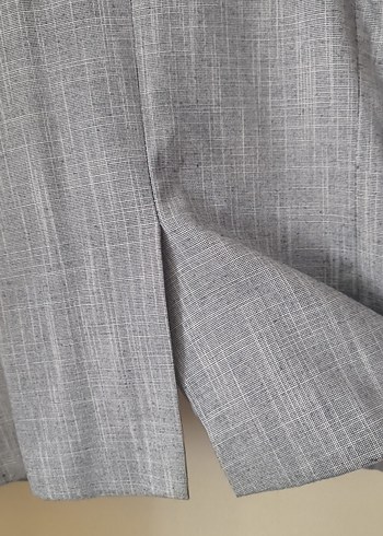 Gri Erkek Düğmeli Blazer Ceket ve Yelek - Görsel 6