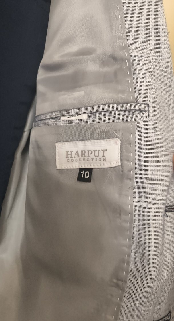 Gri Erkek Düğmeli Blazer Ceket ve Yelek - Görsel 4