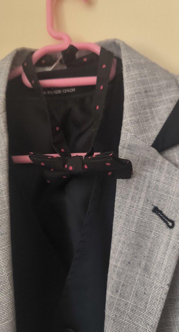 Gri Erkek Düğmeli Blazer Ceket ve Yelek - Görsel 3